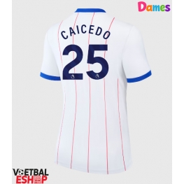 Chelsea Moises Caicedo #25 Derde tenue Dames 2026-27 Korte Mouw