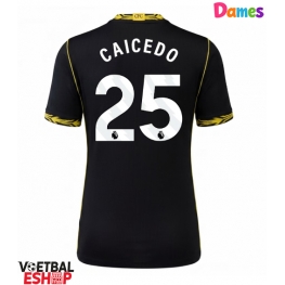 Chelsea Moises Caicedo #25 Uit tenue Dames 2026-27 Korte Mouw