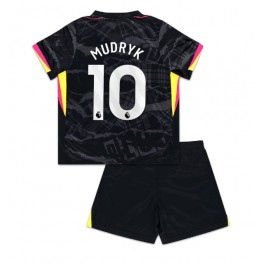 Chelsea Mykhailo Mudryk #10 Derde tenue Kids 2024-25 Korte Mouw (+ Korte broeken)