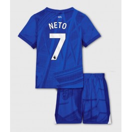 Chelsea Pedro Neto #7 Thuis tenue Kids 2025-26 Korte Mouw (+ Korte broeken)