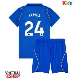 Chelsea Reece James #24 Thuis tenue Kids 2026-27 Korte Mouw (+ Korte broeken)