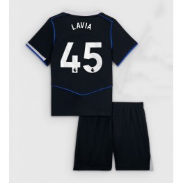 Chelsea Romeo Lavia #45 Derde tenue Kids 2025-26 Korte Mouw (+ Korte broeken)