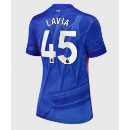 Chelsea Romeo Lavia #45 Thuis tenue Dames 2025-26 Korte Mouw