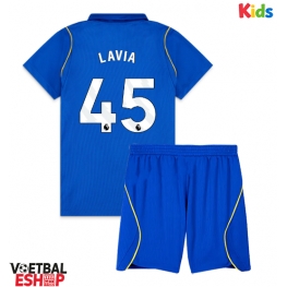 Chelsea Romeo Lavia #45 Thuis tenue Kids 2026-27 Korte Mouw (+ Korte broeken)