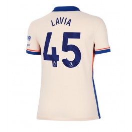 Chelsea Romeo Lavia #45 Uit tenue Dames 2024-25 Korte Mouw