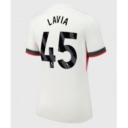 Chelsea Romeo Lavia #45 Uit tenue Dames 2025-26 Korte Mouw