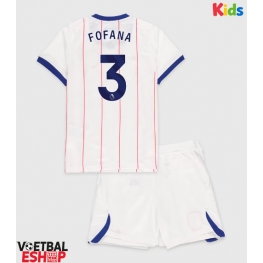 Chelsea Wesley Fofana #3 Derde tenue Kids 2026-27 Korte Mouw (+ Korte broeken)