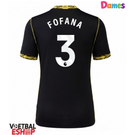 Chelsea Wesley Fofana #3 Uit tenue Dames 2026-27 Korte Mouw