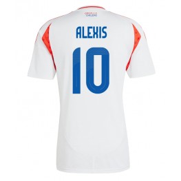 Chili Alexis Sanchez #10 Uit tenue Copa America 2024 Korte Mouw