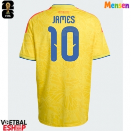 Colombia James Rodriguez #10 Thuis tenue WK 2026 Korte Mouw
