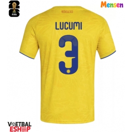 Colombia Jhon Lucumi #3 Thuis tenue WK 2026 Korte Mouw