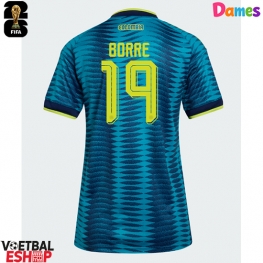 Colombia Rafael Santos Borre #19 Uit tenue Dames WK 2026 Korte Mouw