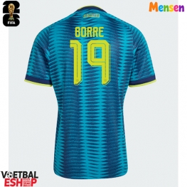 Colombia Rafael Santos Borre #19 Uit tenue WK 2026 Korte Mouw