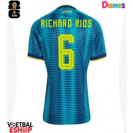 Colombia Richard Rios #6 Uit tenue Dames WK 2026 Korte Mouw