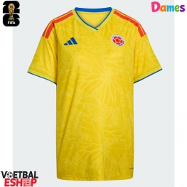 Colombia Thuis tenue Dames WK 2026 Korte Mouw