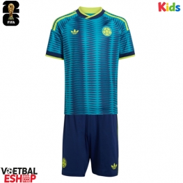 Colombia Uit tenue Kids WK 2026 Korte Mouw (+ Korte broeken)