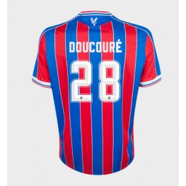 Crystal Palace Cheick Doucoure #28 Thuis tenue 2025-26 Korte Mouw Crystal Palace Cheick Doucoure #28 Thuis tenue 2025-26 Korte Mouw