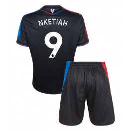 Crystal Palace Eddie Nketiah #9 Derde tenue Kids 2024-25 Korte Mouw (+ Korte broeken)