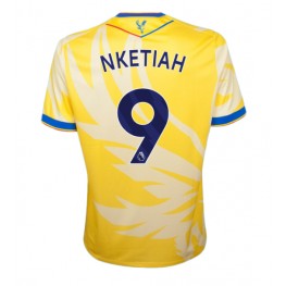 Crystal Palace Eddie Nketiah #9 Uit tenue 2024-25 Korte Mouw