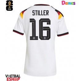 Duitsland Angelo Stiller #16 Thuis tenue Dames WK 2026 Korte Mouw