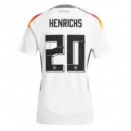 Duitsland Benjamin Henrichs #20 Thuis tenue Dames EK 2024 Korte Mouw