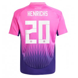 Duitsland Benjamin Henrichs #20 Uit tenue EK 2024 Korte Mouw