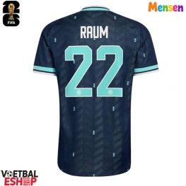 Duitsland David Raum #22 Uit tenue WK 2026 Korte Mouw