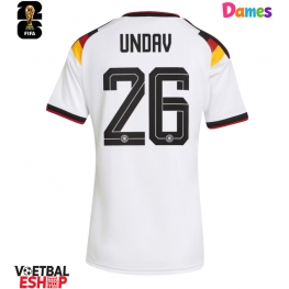 Duitsland Deniz Undav #26 Thuis tenue Dames WK 2026 Korte Mouw