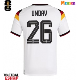Duitsland Deniz Undav #26 Thuis tenue WK 2026 Korte Mouw