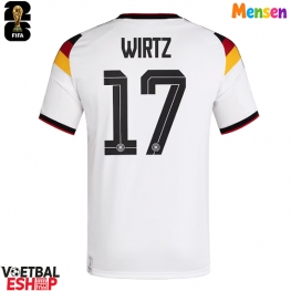 Duitsland Florian Wirtz #17 Thuis tenue WK 2026 Korte Mouw