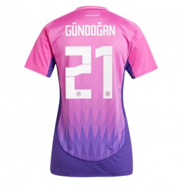 Duitsland Ilkay Gundogan #21 Uit tenue Dames EK 2024 Korte Mouw