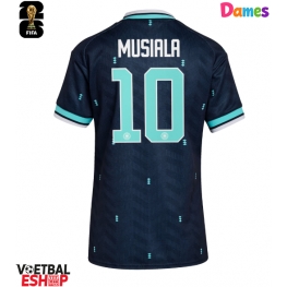 Duitsland Jamal Musiala #10 Uit tenue Dames WK 2026 Korte Mouw