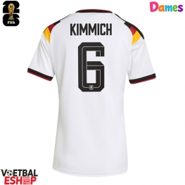 Duitsland Joshua Kimmich #6 Thuis tenue Dames WK 2026 Korte Mouw