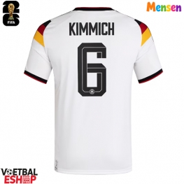 Duitsland Joshua Kimmich #6 Thuis tenue WK 2026 Korte Mouw