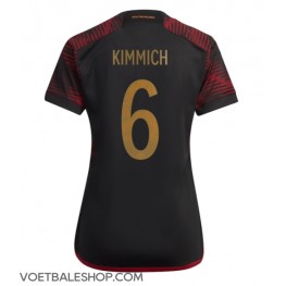 Duitsland Joshua Kimmich #6 Uit tenue Dames WK 2022 Korte Mouw