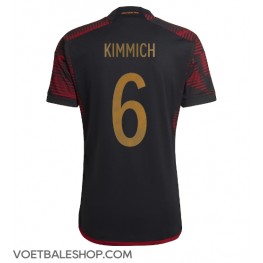 Duitsland Joshua Kimmich #6 Uit tenue WK 2022 Korte Mouw