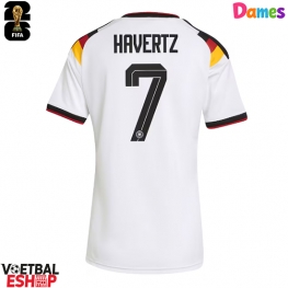 Duitsland Kai Havertz #7 Thuis tenue Dames WK 2026 Korte Mouw