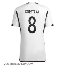 Duitsland Leon Goretzka #8 Thuis tenue WK 2022 Korte Mouw