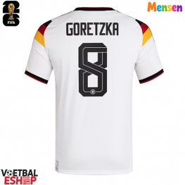 Duitsland Leon Goretzka #8 Thuis tenue WK 2026 Korte Mouw