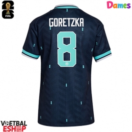 Duitsland Leon Goretzka #8 Uit tenue Dames WK 2026 Korte Mouw