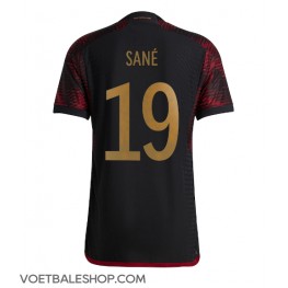 Duitsland Leroy Sane #19 Uit tenue WK 2022 Korte Mouw
