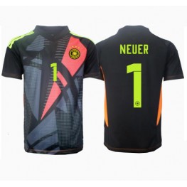 Duitsland Manuel Neuer #1 Keeper Thuis tenue EK 2024 Korte Mouw