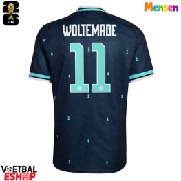 Duitsland Nick Woltemade #11 Uit tenue WK 2026 Korte Mouw