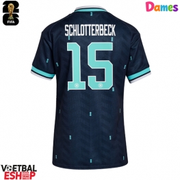 Duitsland Nico Schlotterbeck #15 Uit tenue Dames WK 2026 Korte Mouw
