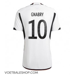 Duitsland Serge Gnabry #10 Thuis tenue WK 2022 Korte Mouw