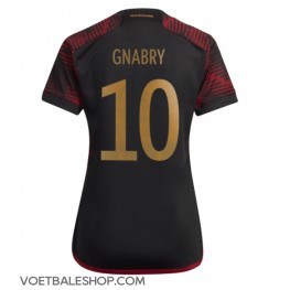 Duitsland Serge Gnabry #10 Uit tenue Dames WK 2022 Korte Mouw