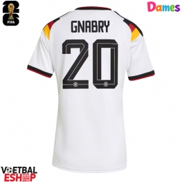 Duitsland Serge Gnabry #20 Thuis tenue Dames WK 2026 Korte Mouw