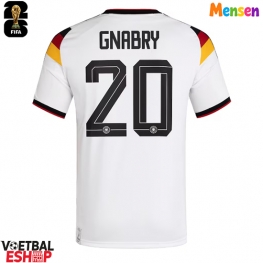 Duitsland Serge Gnabry #20 Thuis tenue WK 2026 Korte Mouw
