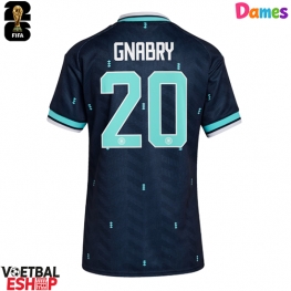 Duitsland Serge Gnabry #20 Uit tenue Dames WK 2026 Korte Mouw