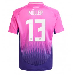 Duitsland Thomas Muller #13 Uit tenue EK 2024 Korte Mouw